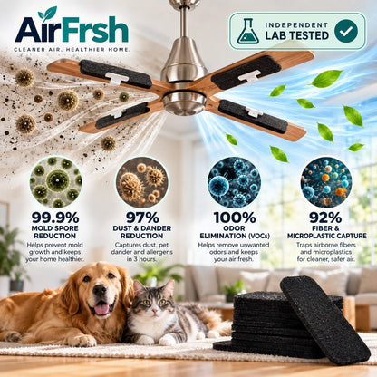 Airfrsh Ceiling Fan Filters